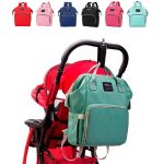 Багатофункціональний рюкзак для мам Mom Bag ∙ Сумка – органайзер з термокишенями для дитячих пляшечок та засобів гігієни