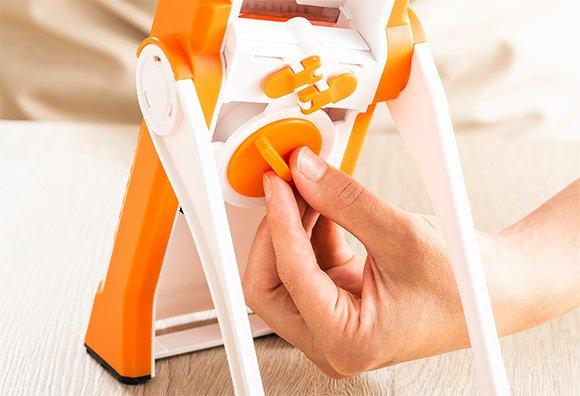 Кухонний мультислайсер – подрібнювач овочів Brava Spring Slicer - Зображення 3