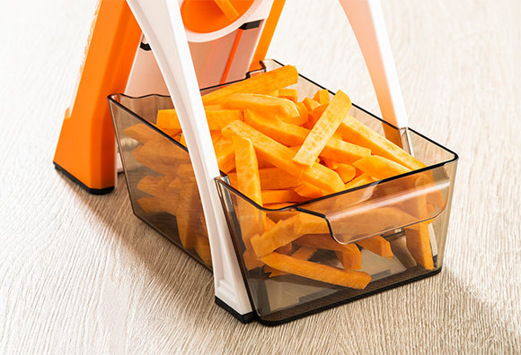 Кухонний мультислайсер – подрібнювач овочів Brava Spring Slicer - Зображення 4