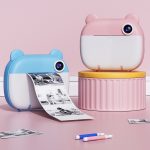 Дитячий фотоапарат з миттєвим друком Happy Day Camera Wi-fi Цифрова камера з вбудованим термопринтером для моментального роздрукування фото