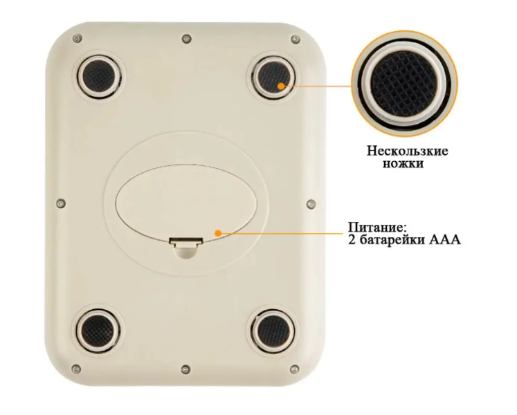 Електронні кухонні ваги з LCD-дисплеєм і металевою платформою Kitchen scale, 5000 г - Зображення 4