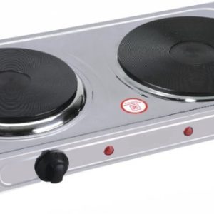 Электрическая настольная плита BOMA TH-04A-1 Hot Plate ∙ Блинная керамическая плита из нержавеющей стали на 2 конфорки