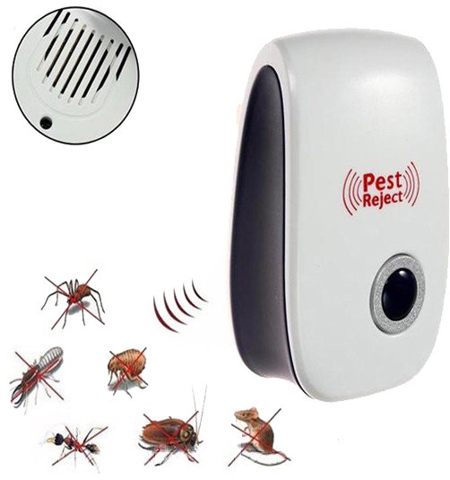Електронний відлякувач комах та гризунів Electronic Pest Repeller, від мережі - Зображення 3