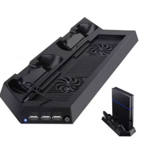 Зарядна док-станція Skytech 5 в 1 для джойстиків PS4 + USB хаб порти 3.0 + Підставка з охолодженням для ігрової приставки