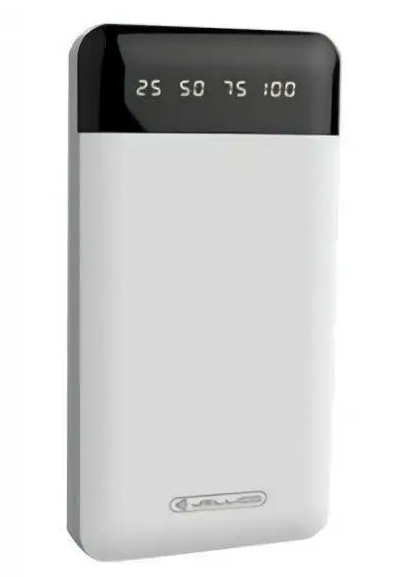 Зовнішній акумулятор Powerway TX10 10000mAh Портативний зарядний пристрій Li-Ion Powerbank Повербанк із цифровим дисплеєм - Зображення 2