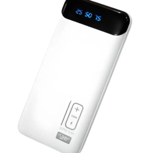 Зовнішній акумулятор Powerway TX10 10000mAh Портативний зарядний пристрій Li-Ion Powerbank Повербанк із цифровим дисплеєм