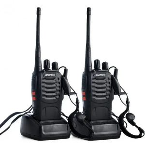 Комплект із двох рацій BAOFENG BF-888S ∙ Радіус передачі сигналу до 6 км, 400-470 МГц, 5 Вт