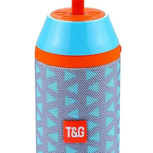 Бездротова вологостійка колонка T&G TG104 ∙ Портативний музичний динамік Bluetooth, USB, 3.5 мм Mini-Jack, microUSB