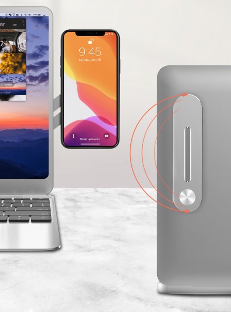 Магнітний тримач телефону Multifunctional Bracket із кріпленням на ноутбук/монітор комп'ютера - Зображення 5