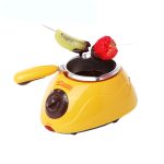 Фондю-машина Chocolatiere для приготування гарячого шоколаду та 6 форм для цукерок · Шоколадниця з нержавіючої сталі