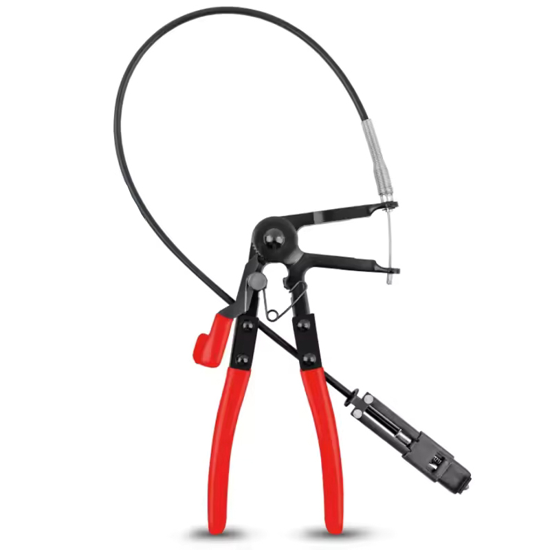Знімач хомутів з гнучким тросом Hose Clamp Tool · Інструмент для зняття хомутів та обслуговування паливної системи - Зображення 4