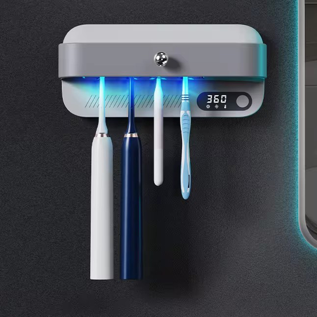 Тримач зубних щіток Toothbrush disinfection rack з ультрафіолетовою стерилізацією - Зображення 3
