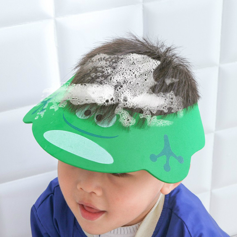 Дитячий регульований козирок для миття голови та стрижки Baby Shower Cap · Захисна шапочка для купання дитини - Зображення 5