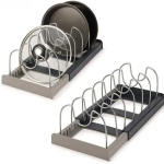 Розсувний органайзер DISH RACK ∙ Тримач для зберігання кришок