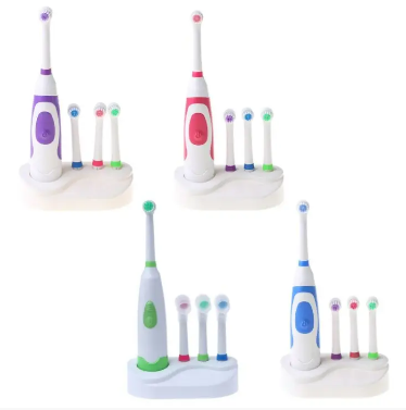 Електрична зубна щітка Electric ToothBrush 4 в 1 зі знімними насадками - Зображення 4