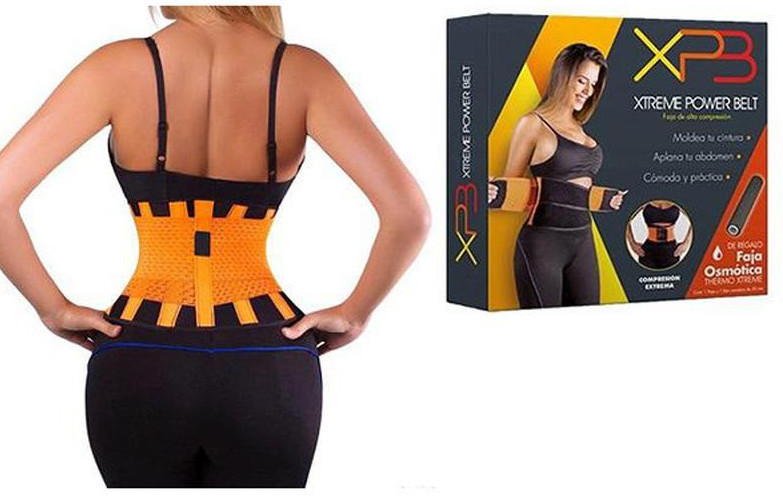 Пояс для схуднення Xtreme Power Belt Утягуючий корсет для схуднення і корекції фігури - Зображення 4