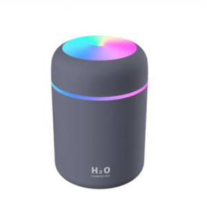 Міні зволожувач повітря з підсвіткою – нічником H2O USB, 300 мл