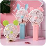 Портативний ручний міні вентилятор MINI CAT FAN складний дитячий вентилятор USB на акумуляторі