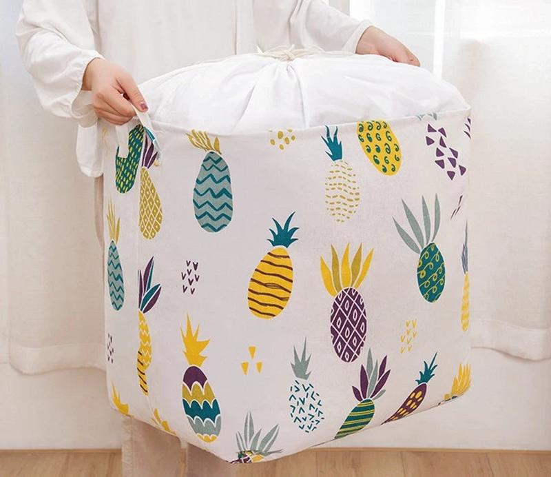 Кошик для білизни, одягу, іграшок Laundry Basket Органайзер для зберігання речей, 40х50х50 см - Зображення 2