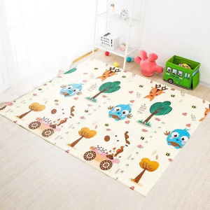 Дитячий розвиваючий складний термокилимок 200*180 см Folding baby mat Ігровий килимок для дітей (Сова)
