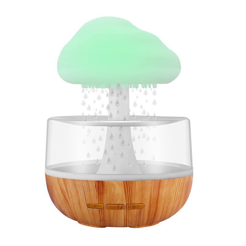 Зволожувач повітря Rainy Mushroom з ефектом дощу та підсвічуванням · Крапельний аромадіфузор - нічник - Зображення 3