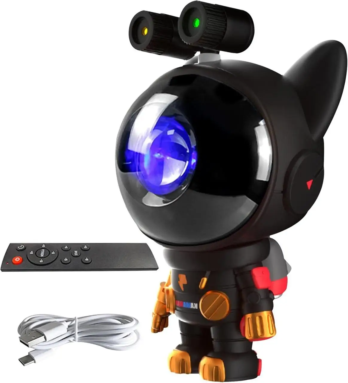 Лазерний проектор - нічник Собака-астронавт Nebula Dog Projector ∙ Проекція космосу та зоряного неба - Зображення 3