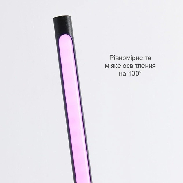Кутова RGB лампа з пультом керування · Нічник-світильник з Bluetooth - Зображення 3