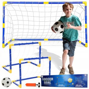 Дитячий футбол Football Sport 2 в 1 777-801 ∙ Футбольні ворота з м'ячем та насосом у комплекті