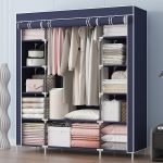 Тканинна шафа Storage Wardrobe 68150 Органайзер - шафа складана платтяна на 3 секції