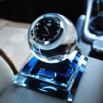 Годинники стрілочні Кришталева куля з ароматизатором для дому та автомобіля