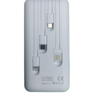 Зовнішній акумулятор King KP 10000 mAh Power Bank Портативний зарядний пристрій Повербанк
