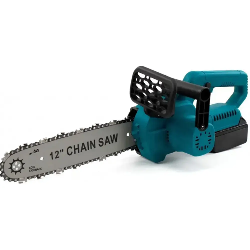 Компактна акумуляторна пила CHAIN SAW з шиною 12 і двома батареями • Ланцюгова пила M-9019 на акумуляторі - Зображення 3