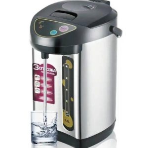 Термопот електричний Hoffmans HM-2568 • Термос з ручною помпою 6,8 л
