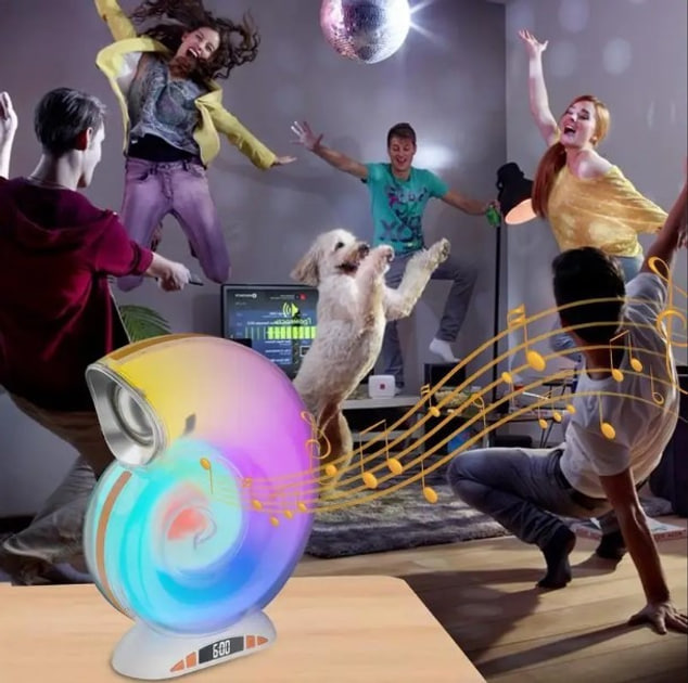 Багатофункціональна Bluetooth колонка L-39 • Настільна лампа з RGB-підсвіткою і Bluetooth-колонкою - Зображення 2