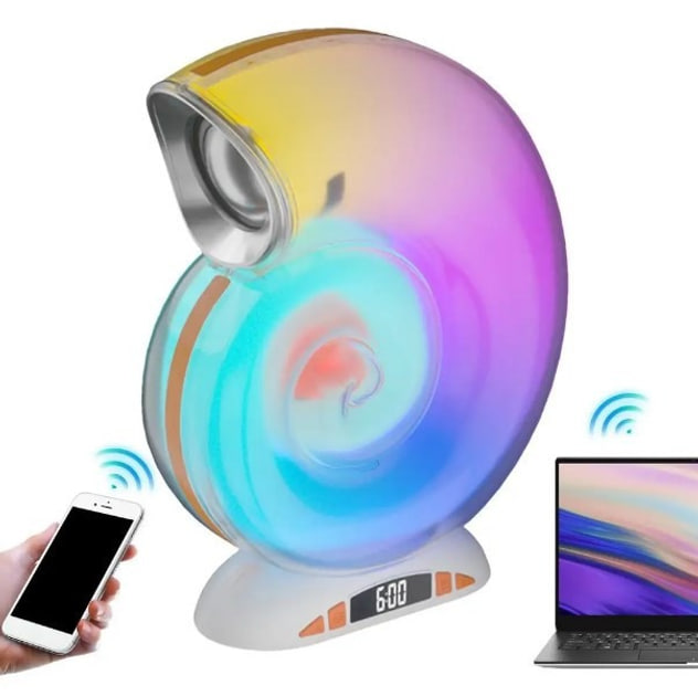 Багатофункціональна Bluetooth колонка L-39 • Настільна лампа з RGB-підсвіткою і Bluetooth-колонкою - Зображення 3