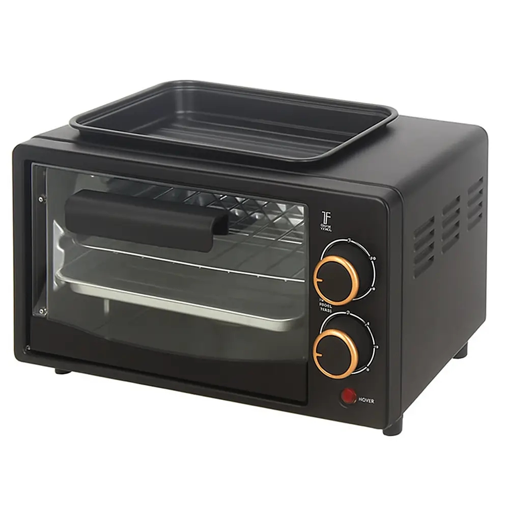 Багатофункційна міні-піч Hoffmans 12L 800W HM-748 • Багатофункційна настільна міні-піч - Зображення 2