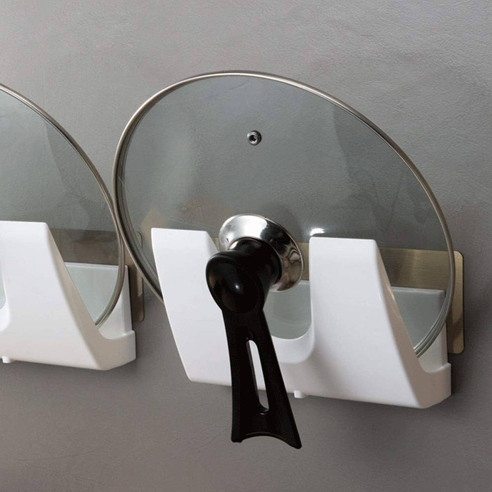 Підставка для кришок на стіну Multifunctional storage pot cover rack • Компактний настінний тримач для кришок - Зображення 3