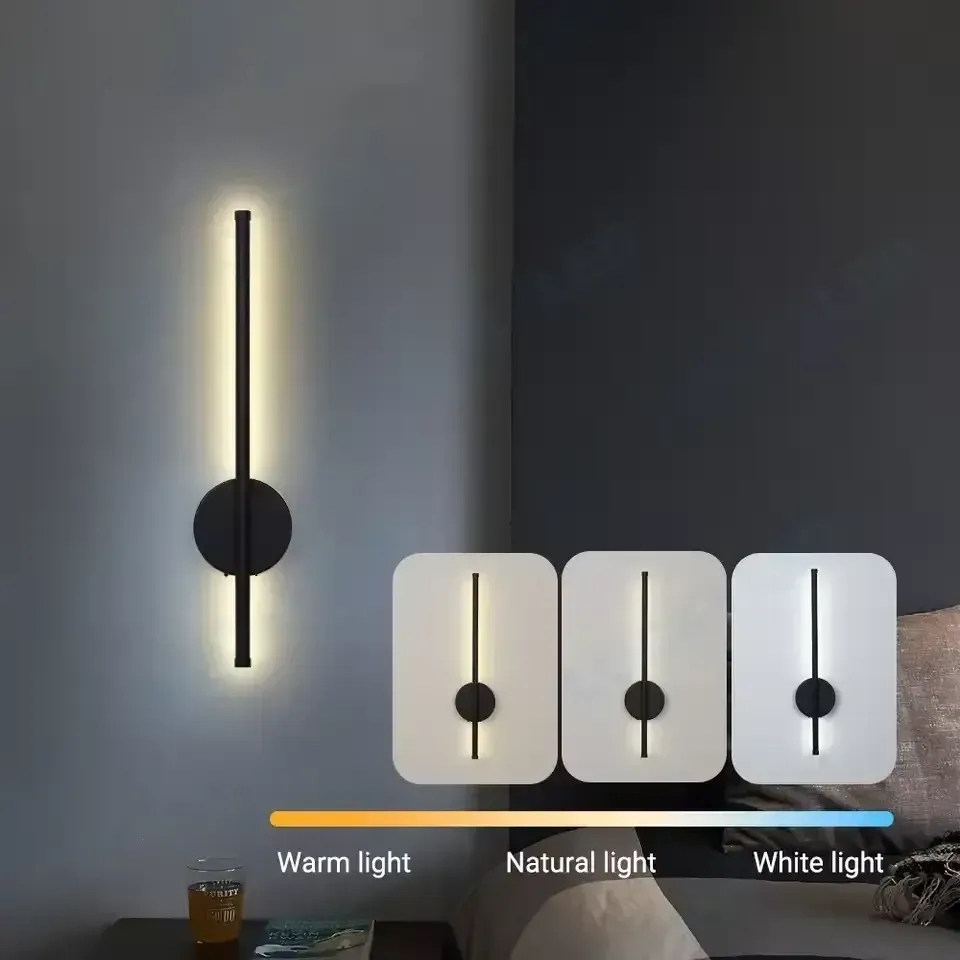БРА настінний світильник Strip light HA-125 HP227 • Енергозберігаючий настінний світильник 60 см - Зображення 2