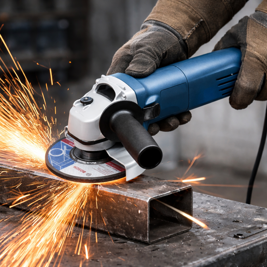 Кутова шліфмашина Angle Grinder 220V • Болгарка з тумблерним перемикачем електрична - Зображення 4
