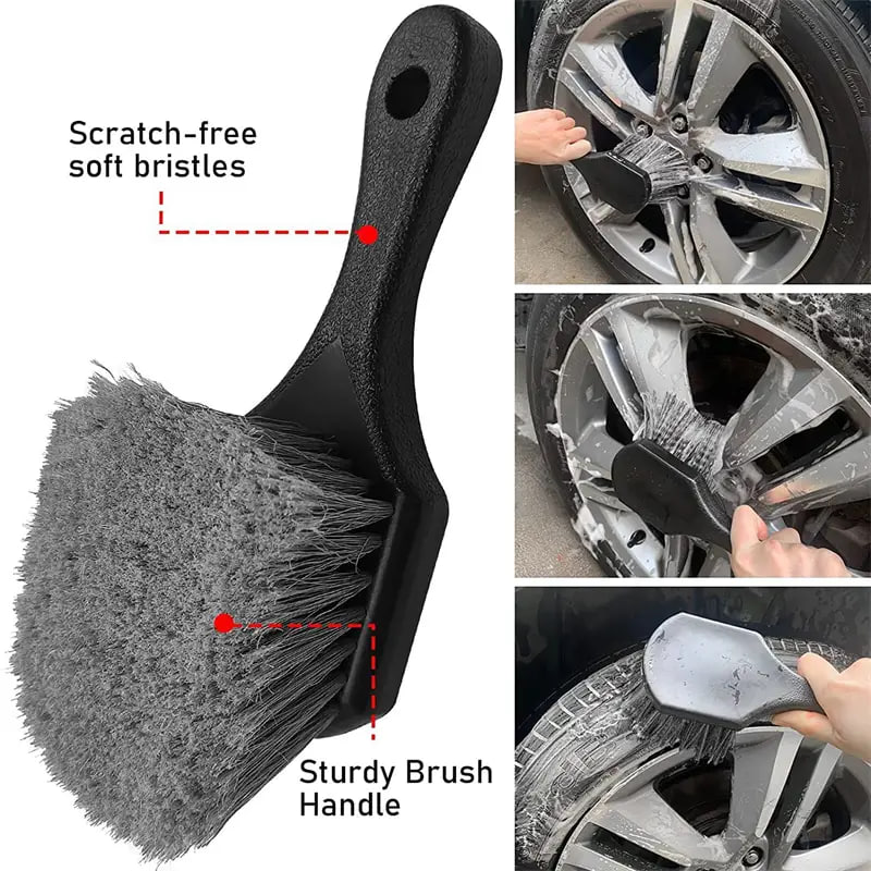 Комплект для полірування та чистки салону автомобіля • Універсальний набір аксесуарів для хімчистки та догляду за авто - Зображення 5