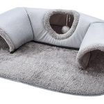 Ігровий тунельний килимок 2 в 1 Cat Bed • Інтерактивний килимок-тунель для котів
