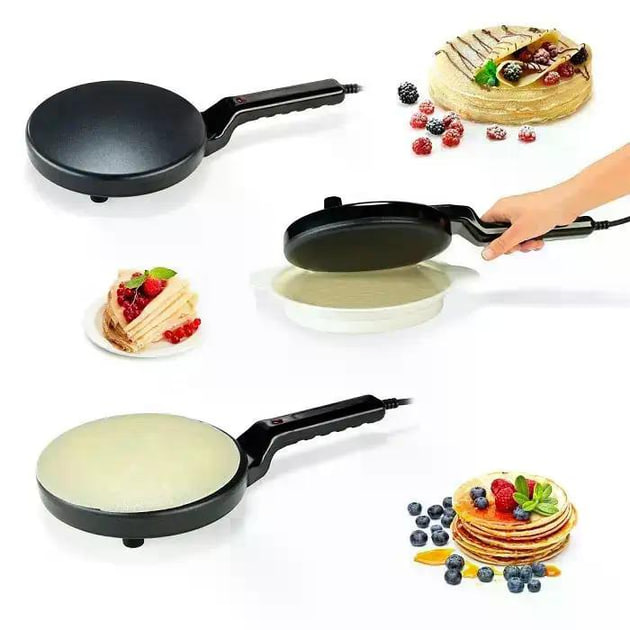 Електроблинниця CREPE MAKER • Сковорода для млинців з антипригарним покриттям - Зображення 3