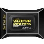 Вологі серветки Shoe Shine Wipes 80 шт • Серветки для догляду за взуттям