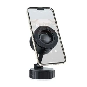 Магнітний тримач A01 для смартфонів та планшетів з Bluetooth-колонкою 3 Вт • Тримач для гаджетів магнітний + колонка