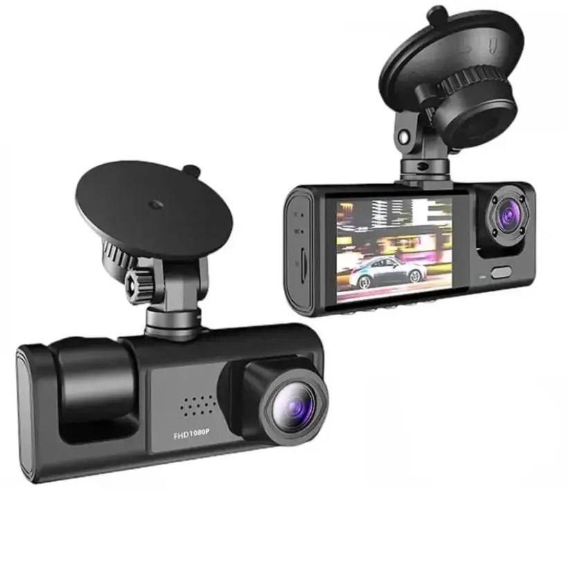 Відеореєстратор 3 камери Full HD 1080 Traffic recorder Z37 • Автомобільний відеореєстратор з трьома камерами DVR S1 - Зображення 4