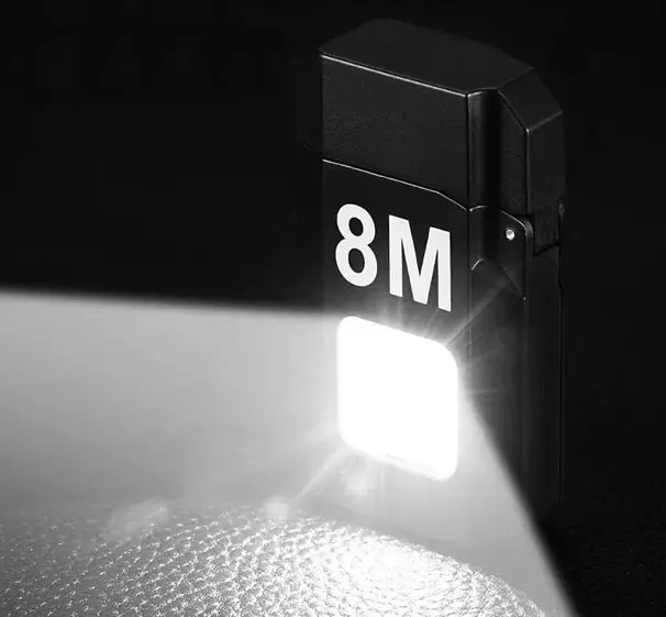 USB запальничка з ліхтариком Lovers LV-6002 • Електроімпульсна запальничка з COB LED ліхтариком та акумулятором - Зображення 5