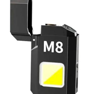 USB запальничка з ліхтариком Lovers LV-6002 • Електроімпульсна запальничка з COB LED ліхтариком та акумулятором