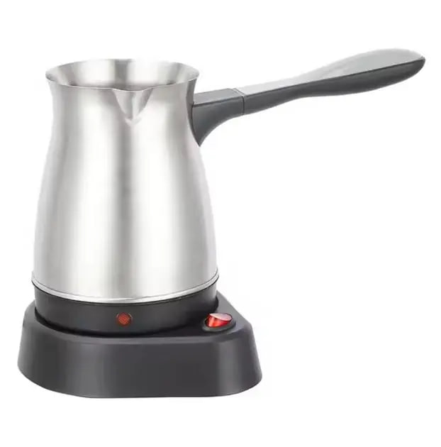 Електрична кавоварка/турка MS-127 із нержавіючої сталі зі складною ручкою • Турка Електрична для кави по-східному 0,5л 600W - Зображення 4