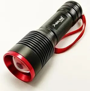 Тактичний ручний акумуляторний ліхтар Police Zoom X-Balog BL-868 • Ліхтар P50 з USB та зумом для туризму прогулянок і екстрених ситуацій