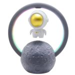 Нічник астронавт Night Lights RGB Astronaut • Бездротова Bluetooth колонка-нічник Астронавт на Місяці